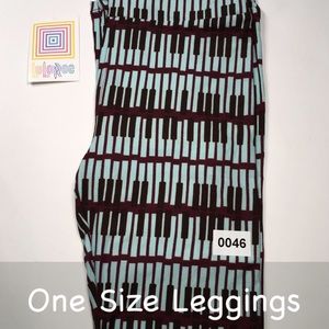 ✨OS RARE Piano Keys Leggings by LuLaRoe✨
